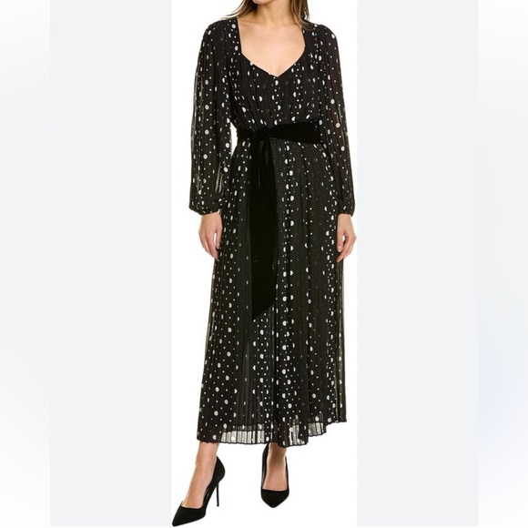 The Kooples Dresses & Skirts - NWT The Kooples Black and White Embellished Maxi Dress